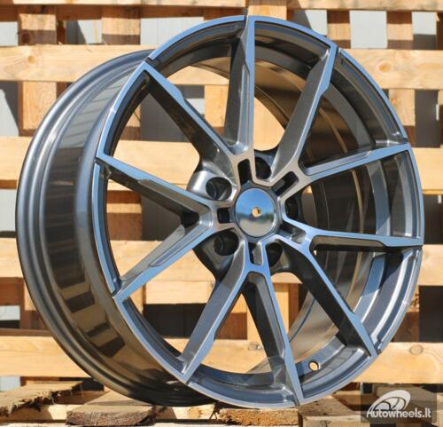 Ratlankis R17x7.5  5X112  ET  27  66.6  B5601  (D1740)  Grey Polished (MG)  For BMW  (Z1)