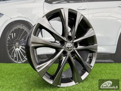 Ratlankis R18x7.5  5X114.3  ET  45  60.1  B1255  Hyper Black (HB)  For TOYOT  (Z1)