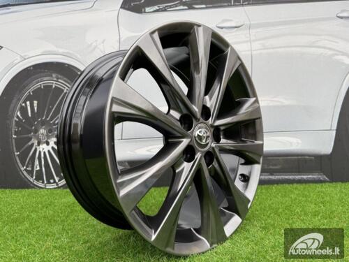 Ratlankis R18x7.5  5X114.3  ET  45  60.1  B1255  Hyper Black (HB)  For TOYOT  (Z1)