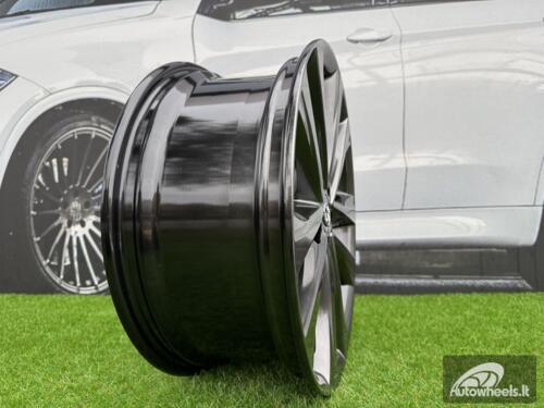 Ratlankis R18x7.5  5X114.3  ET  45  60.1  B1255  Hyper Black (HB)  For TOYOT  (Z1)