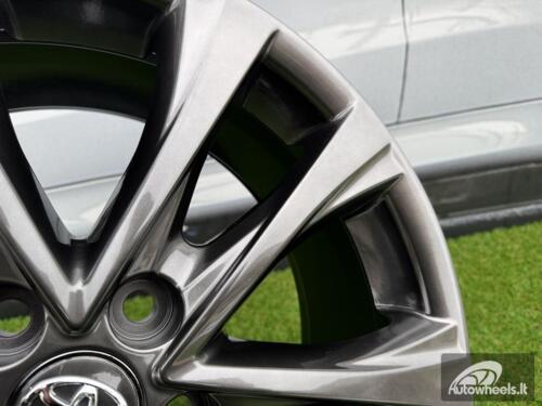 Ratlankis R18x7.5  5X114.3  ET  45  60.1  B1255  Hyper Black (HB)  For TOYOT  (Z1)