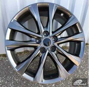 Ratlankis R18x7.5  5X114.3  ET  45  60.1  B1255  Hyper Black (HB)  For TOYOT  (Z1)