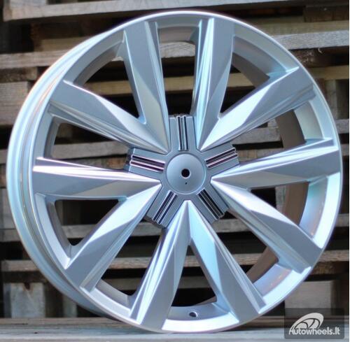 Ratlankis R18x8  5X120  ET  50  65.1  B1351  Silver Shining (SS)  For VW  (Z2+Z1)