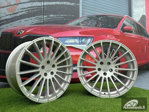 Ratlankis R21x10.5  5X120  ET  40  72.6  HX010  Silver Shining (SS)  For HAXER  (Z1)  (Rear+Front)