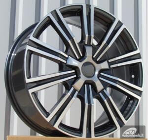 Ratlankis R20x8.5  5X150  ET  60  110.1  B1149  Black Polished (MB)  For TOYOT  (K3)