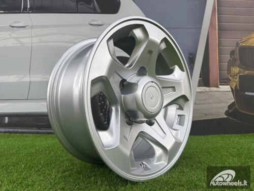 Ratlankis R16x7  5X150  ET  0  110.5  B1211  Silver (SI)  For 4X4  (K3)