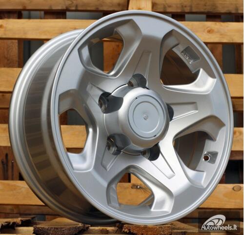 Ratlankis R16x7  5X150  ET  0  110.5  B1211  Silver (SI)  For 4X4  (K3)