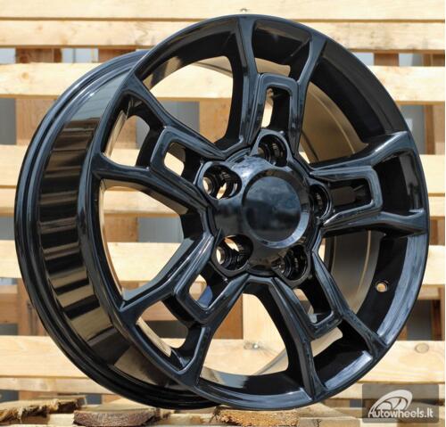 Ratlankis R18x8  5X150  ET  60  110.1  B1387  Black (BL)  For 4X4  (K3)