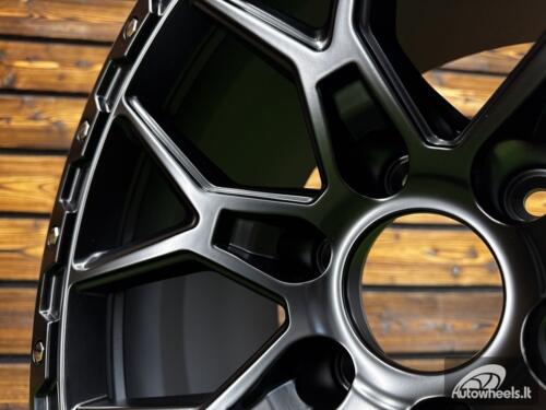 Ratlankis R17x9  6X139.7  ET  M12  110.1  B1536  Black Half Matt (BLHM)  For 4X4  (M)