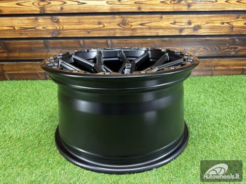 Ratlankis R17x9  6X139.7  ET  M12  110.1  B1536  Black Half Matt (BLHM)  For 4X4  (M)