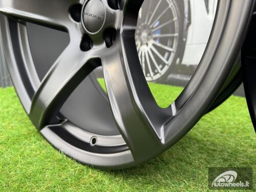 Ratlankis R20x9.5  5X115  ET  15  71.5  B1671  Black Half Matt (BLHM)  For DODGE  (Z1)  (Rear+Front)