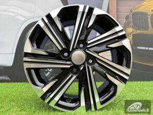 Ratlankis R16x6  4X100  ET  45  54.1  D1822  Black Polished (MB)  For TOYOT  (Z2+Z1)