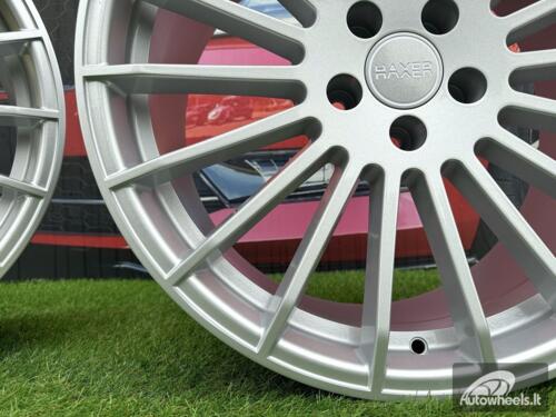 Ratlankis R21x9  5X112  ET  30  66.6  HX010  Silver Shining (SS)  For HAXER  (Z7)  (Rear+Front)