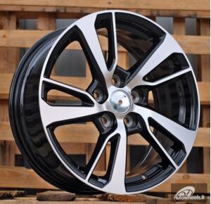 Ratlankis R17x7  5X114.3  ET  35  60.1  I5300  Black Polished (MB)  For TOYOT  (P1)