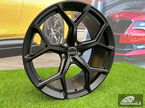 Ratlankis R19x8.5  5X112  ET  32  66.5  I5598  Black Half Matt (BLHM)  For AUD  (P1+Z5)