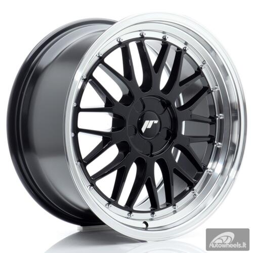 JR Wheels JR23 19x9,5 ET20-45 5H BLANK Gloss Black w/Machined Lip