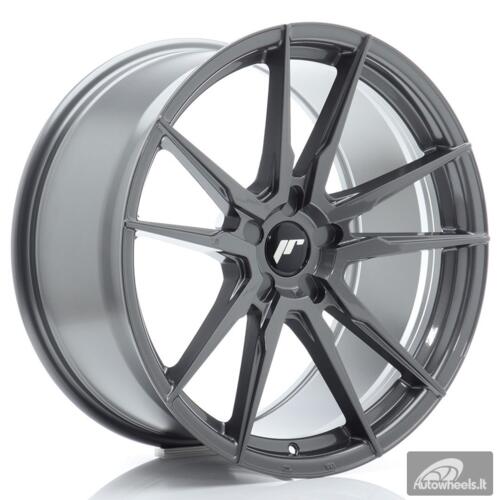 JR Wheels JR21 20x9 ET20-35 5H BLANK Hyper Gray