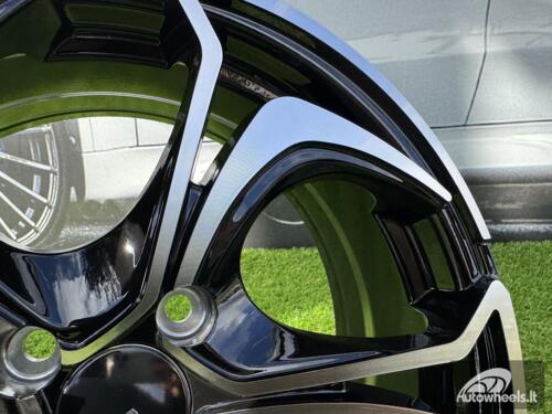 Ratlankis R15x6.5  4X108  ET  22  65.1  BY980  (LU1235)  Black Polished (MB)  For RACIN  (P1)