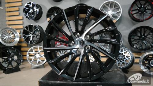 Ratlankis R17x7.5  5X110  ET  41  65.1  E467  (LU356)  Black Polished (MB)  For ALFA  (P1)