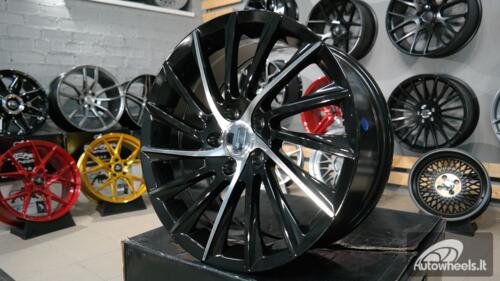 Ratlankis R17x7.5  5X110  ET  41  65.1  E467  (LU356)  Black Polished (MB)  For ALFA  (P1)