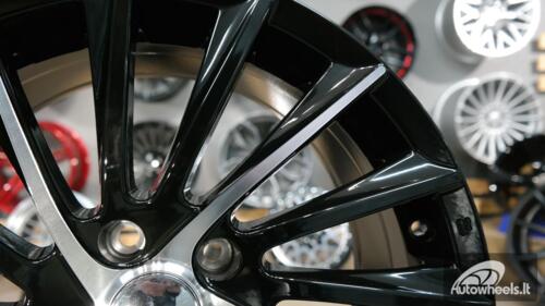 Ratlankis R17x7.5  5X110  ET  41  65.1  E467  (LU356)  Black Polished (MB)  For ALFA  (P1)