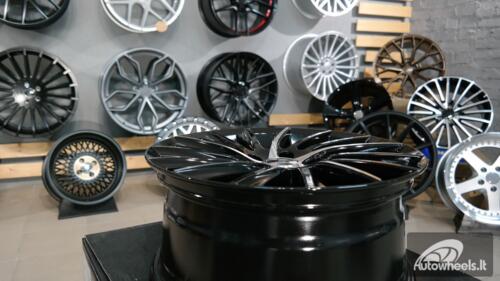 Ratlankis R17x7.5  5X110  ET  41  65.1  E467  (LU356)  Black Polished (MB)  For ALFA  (P1)