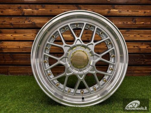 Ratlankis R17x8  10X112/120  ET  30  74.1  HX025  (LU1880)  Silver+Polished Lip (SP)  For HAXER  (P1)