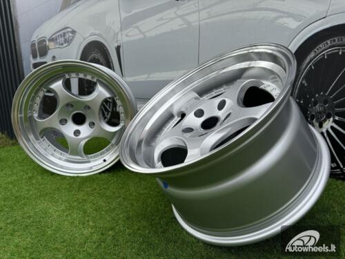Ratlankis R17x8.5  5X120  ET  25  74.1  L2384  Silver+Polished Lip (SP)  For BMW  (P1)  (REAR+FRONT)