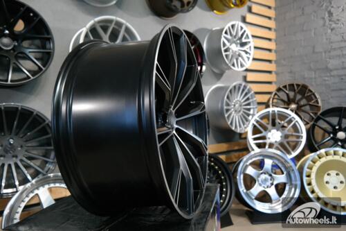 Ratlankis R20x9  5X112  ET  35  66.5  H5060  (INSA001)  Black Polished (MB)  For AUD  (P2)  (ABT Style)