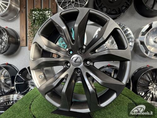 Ratlankis R18x7.5  5X114.3  ET  35  60.1  B1237  Hyper Black (HB)  For LEX  (M)