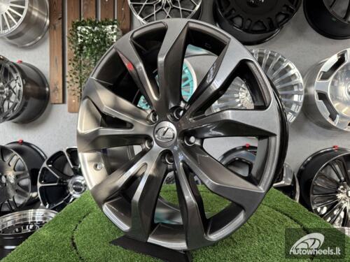 Ratlankis R18x7.5  5X114.3  ET  35  60.1  B1237  Hyper Black (HB)  For LEX  (M)