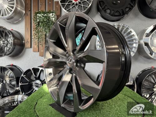 Ratlankis R18x7.5  5X114.3  ET  35  60.1  B1237  Hyper Black (HB)  For LEX  (Z3)