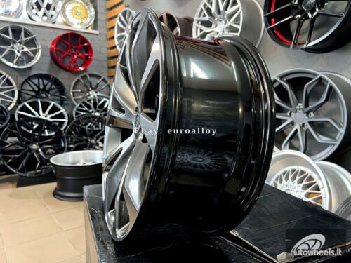 Ratlankis R18x7.5  5X114.3  ET  35  60.1  B1237  Hyper Black (HB)  For LEX  (Z3)