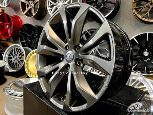 Ratlankis R18x7.5  5X114.3  ET  35  60.1  B1237  Hyper Black (HB)  For LEX  (Z3)