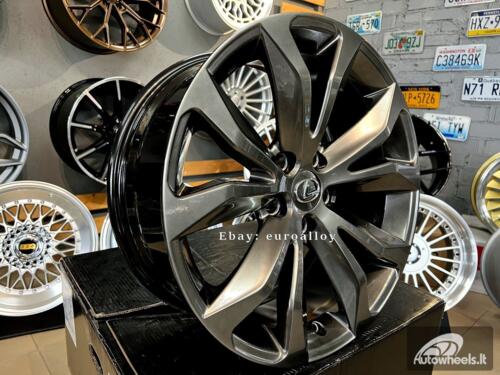 Ratlankis R18x7.5  5X114.3  ET  35  60.1  B1237  Hyper Black (HB)  For LEX  (Z3)
