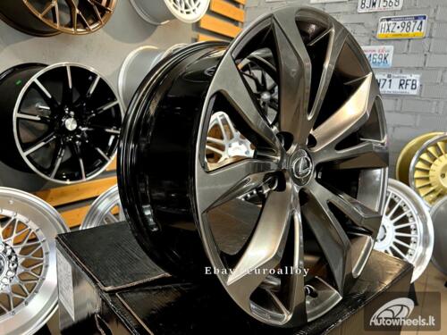 Ratlankis R18x7.5  5X114.3  ET  35  60.1  B1237  Hyper Black (HB)  For LEX  (Z3)