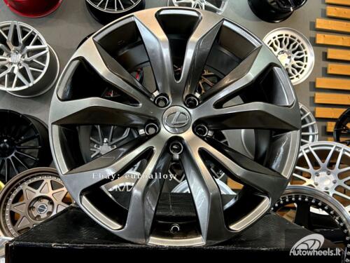 Ratlankis R18x7.5  5X114.3  ET  35  60.1  B1237  Hyper Black (HB)  For LEX  (Z3)