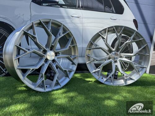 Ratlankis Forzza Titan 10,5X20 5X112 ET40 66,45 Brushed Aluminium