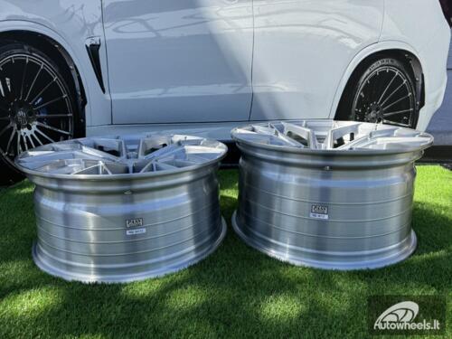 Ratlankis Forzza Titan 10,5X20 5X112 ET40 66,45 Brushed Aluminium