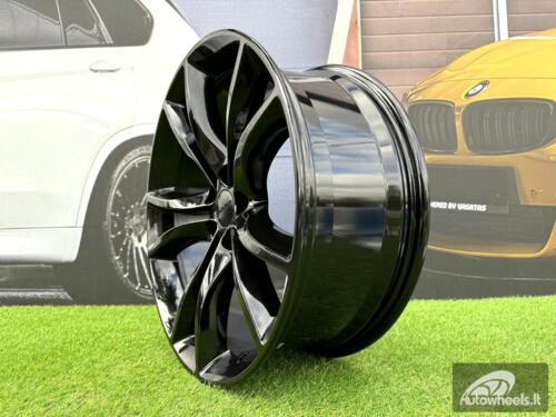 Ratlankis R20x8  5X115  ET  24  71.5  D2047  Black (BL)  For DODGE  (P)