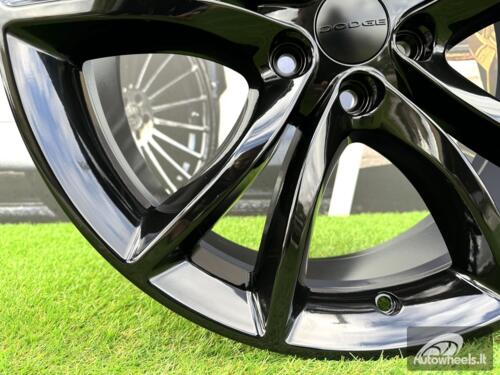 Ratlankis R20x8  5X115  ET  24  71.5  D2047  Black (BL)  For DODGE  (P)
