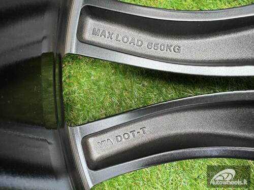 Ratlankis R20x8  5X115  ET  24  71.5  D2047  Black (BL)  For DODGE  (Z6)