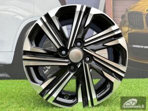 Ratlankis R15x5.5  4X100  ET  45  54.1  D1822  Black Polished (MB)  For TOYOT  (Z1)