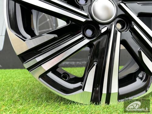 Ratlankis R14x5.5  4X100  ET  45  54.1  D1822  Black Polished (MB)  For TOYOT  (Z2)