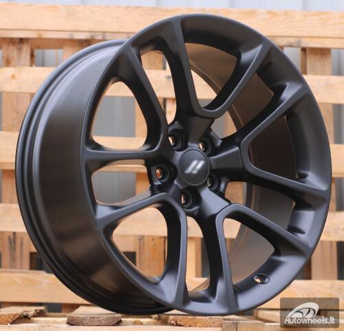 Ratlankis R20x9  5X115  ET  21  71.6  A5875  Black Half Matt (BLHM)  For DODGE  (P)