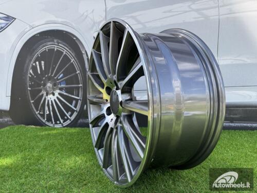 Ratlankis R17x7.5  5X112  ET  45  66.6  B1048  Grey Polished (MG)  For MER  (Z2)