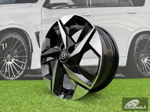 Ratlankis R17x7.5  5X114.3  ET  51  67.1  B1622  Black Polished (MB)  For HYUND  (Z1+Z4+Z2)