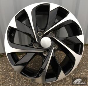 Ratlankis R17x7  5X114.3  ET  50  60.1  XFE89  (BYD2010)  Black Polished (MB)  For TOYOT  (Z2)