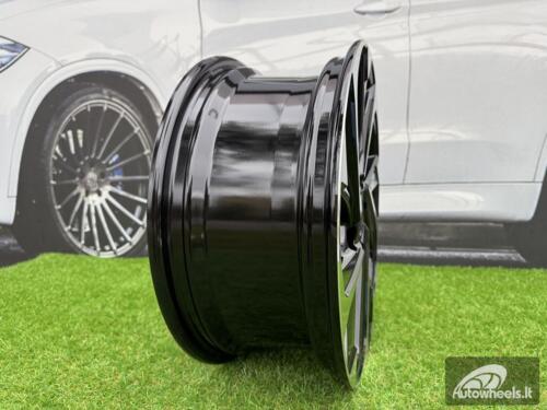 Ratlankis R17x7  5X114.3  ET  50  60.1  XFE89  (BYD2010)  Black Polished (MB)  For TOYOT  (Z2+Z1)