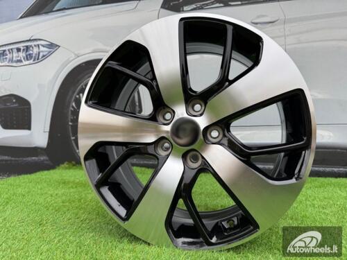 Ratlankis R17x7  5X114.3  ET  50  67.1  I5390  Black Polished (MB)  For KIA  (P2)